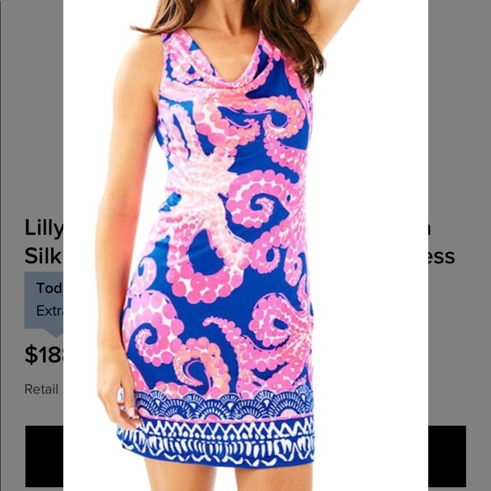 Lilly Pulitzer Kyra Silk Jersey Dress